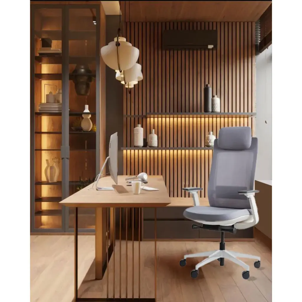 Cadeira Bene Highback - Base em Nylon - Braços 3D