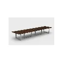 Mesa de reunião core_ Wenge.webp