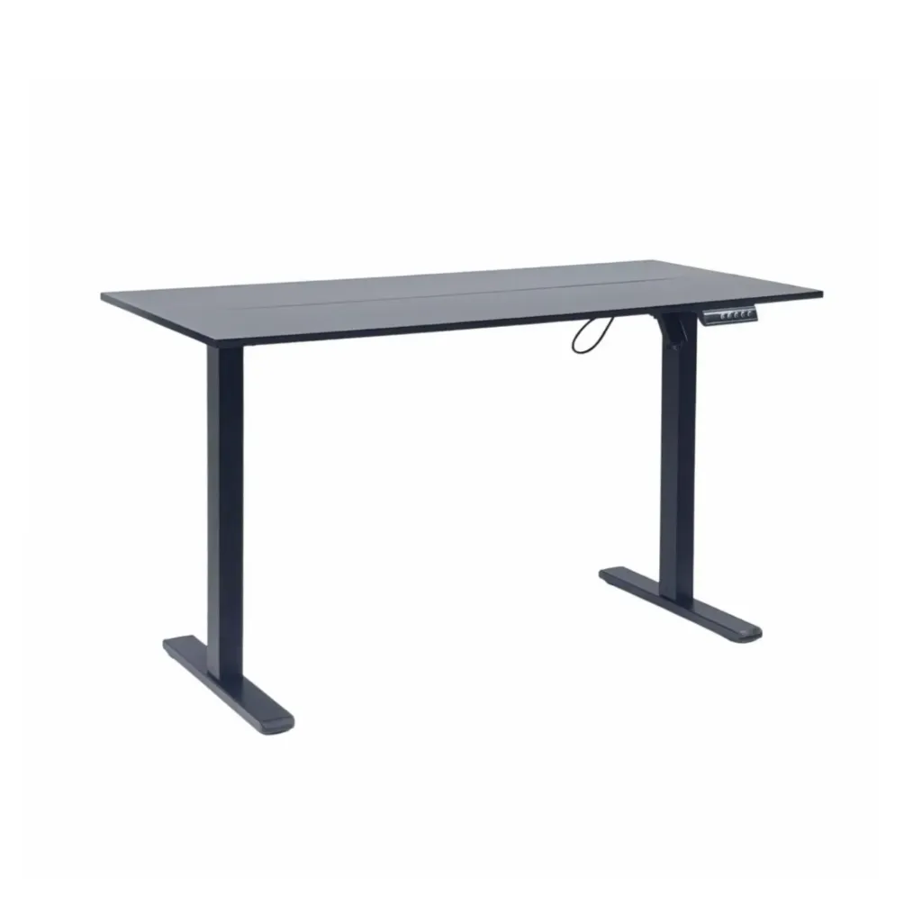 Secretária Ajustável HORIZON EVO (Preto, Novolam Branco)