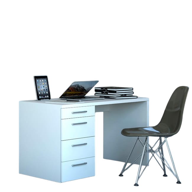 Secretária Individual HS25 - C 1350 x L 750 x A 750 mm