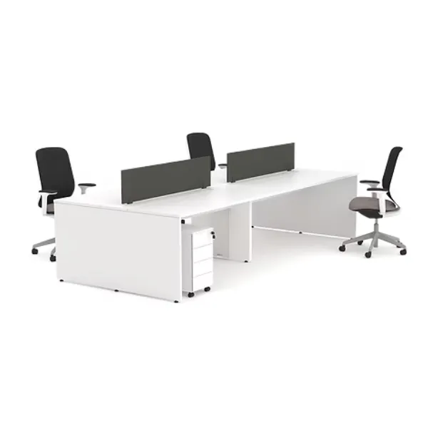 Workstation/ Ilha de 4 Lugares MELADESK - 2400 x 1300 x 750 mm