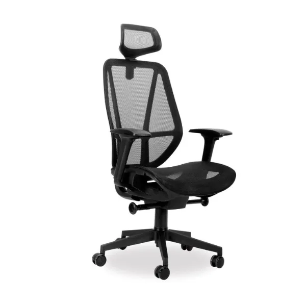 Cadeira Executiva Crystal HIGH BACK (Preto)