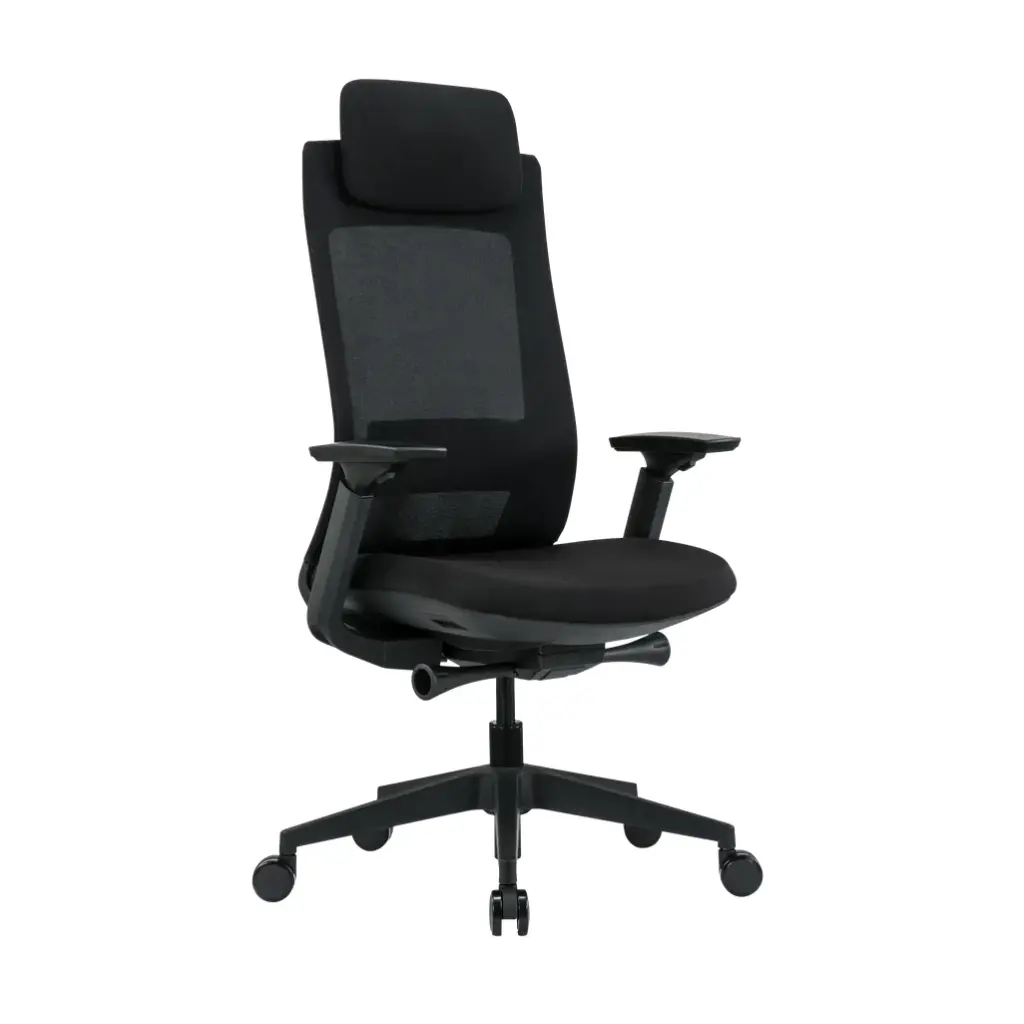 Cadeira Bene Highback - Base em Nylon - Braços 3D