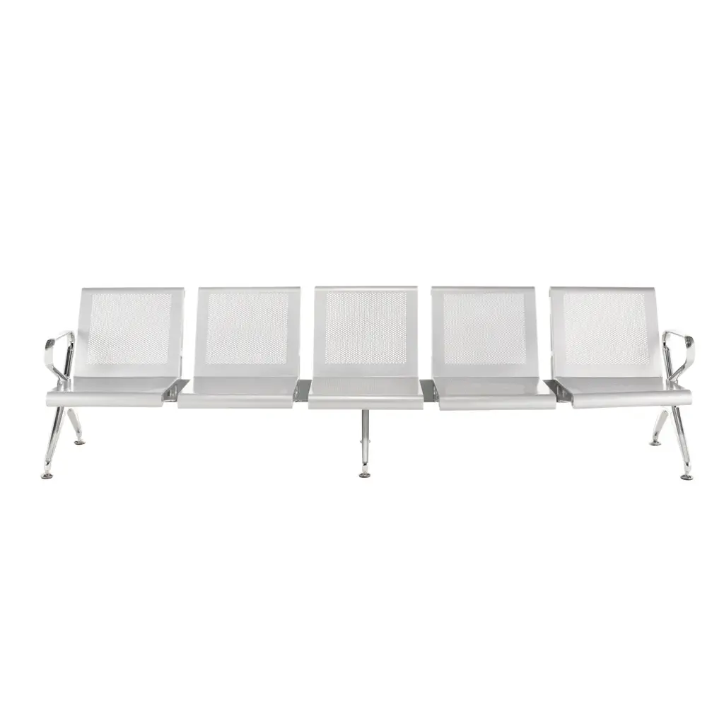 Banco Cromado Deluxe de 5 lugares