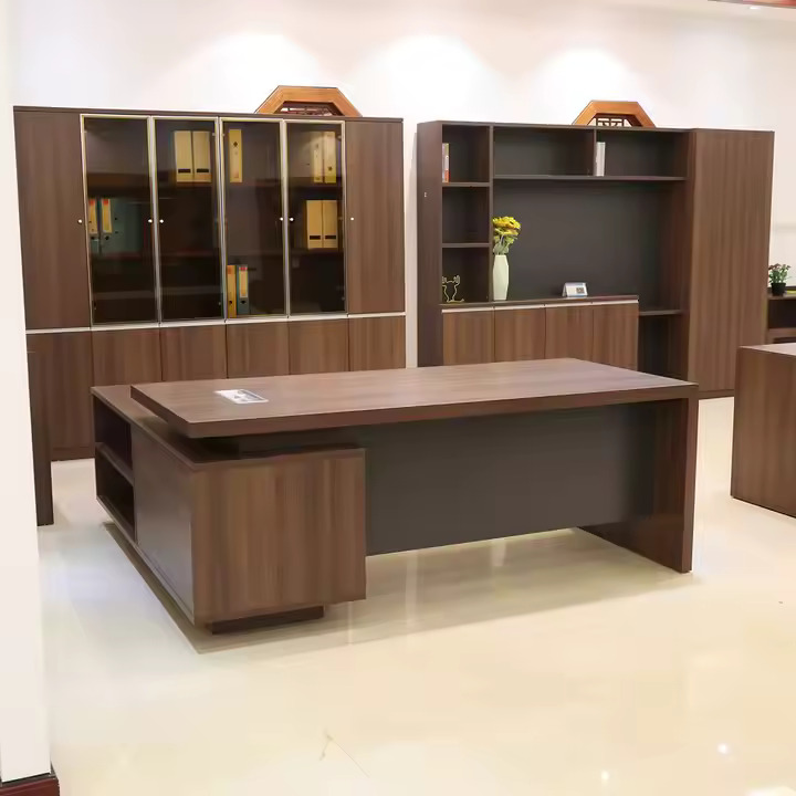 Executive Desk Com Gaveteiro