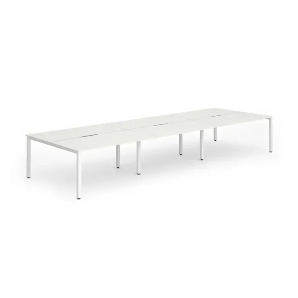 Workstation/ Ilha CORE de 6 Lugares (3600 x 1400 x 750 mm)