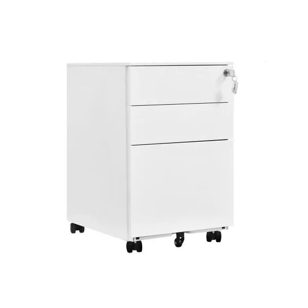 Pedestal Móvel 3 Gavetas - C 400 x L 460 x A 630 mm