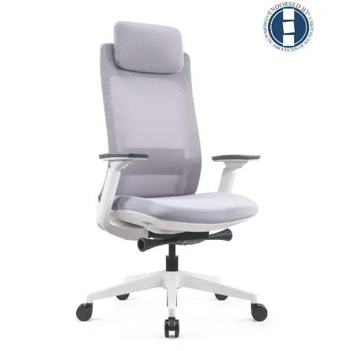 Cadeira Bene Highback - Base em Nylon - Braços 3D