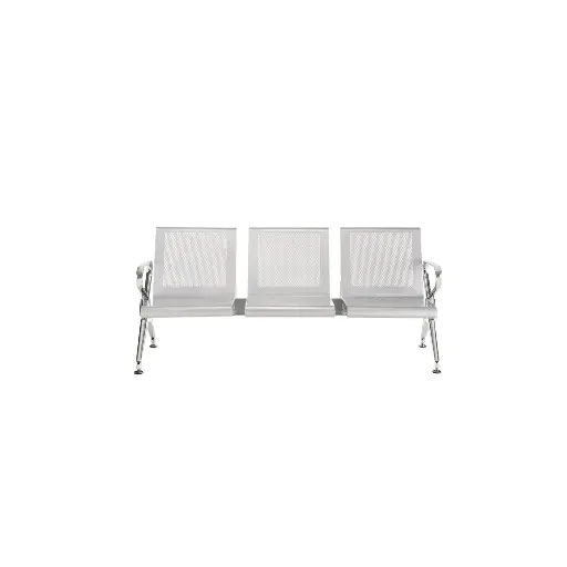 Banco Cromado Deluxe 3 lugares